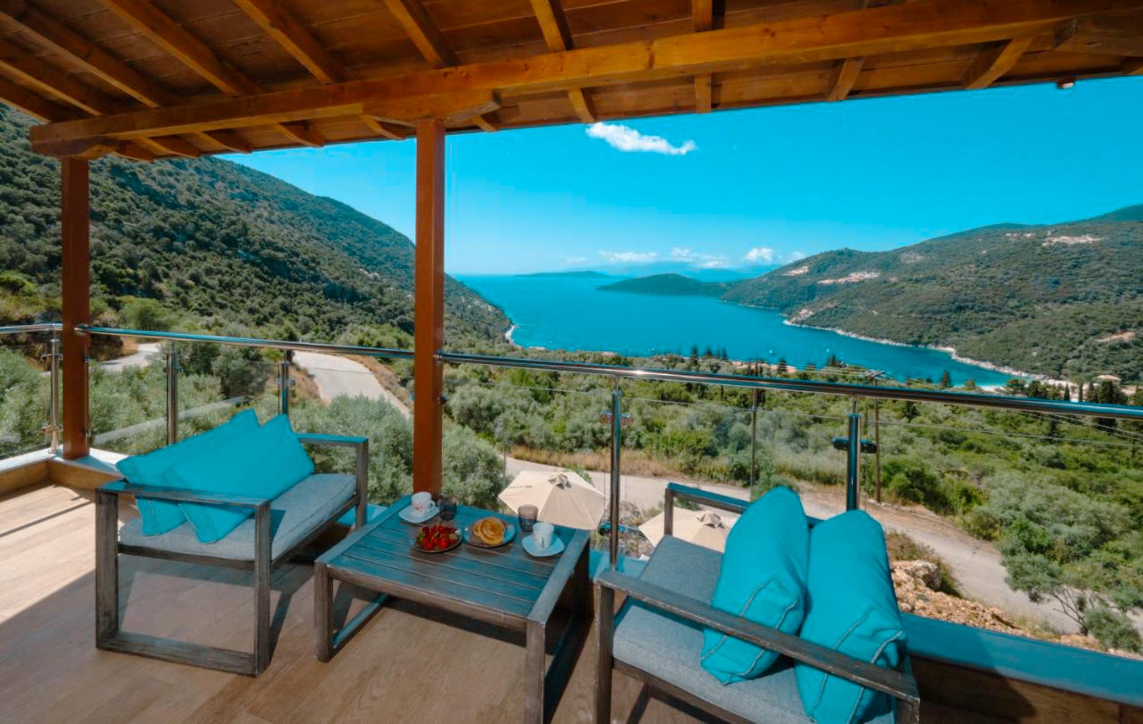 Covered Balcony with Panoramic View